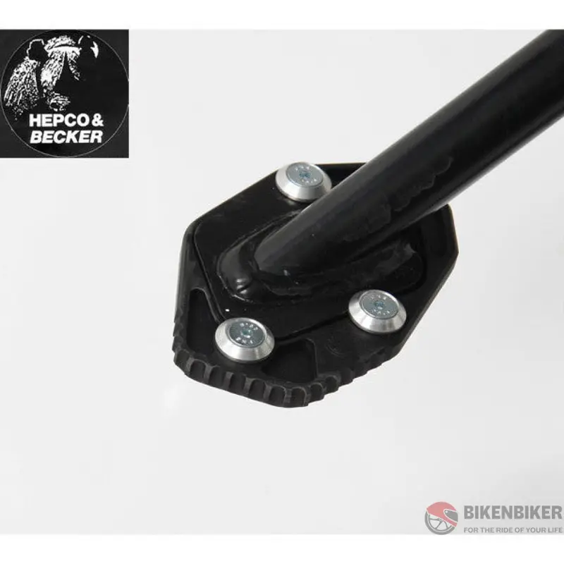 Triumph Tiger 800 Ergonomics - Side Stand Enlargement - Hepco & Becker 1
