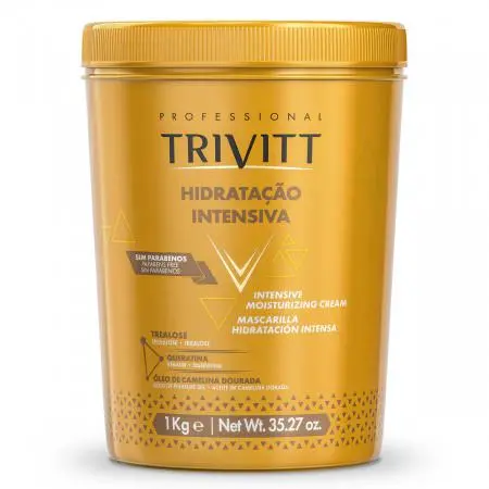 Trivitt Intensive Moisturizing Cream Hydration Mask 1Kg - Itallian Hair Tech 1