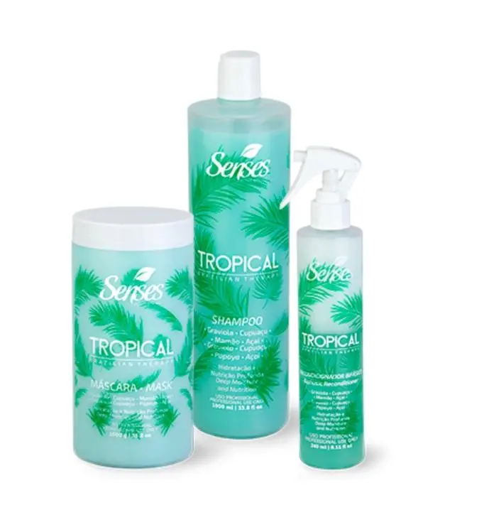 Tropical Brazilian Therapy Deep Moisture Nutrition Hair Kit 3 Itens - Senses 1