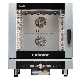 Turbofan Full Size 7 Tray Digital Electric Combi Oven Ec40d7 1