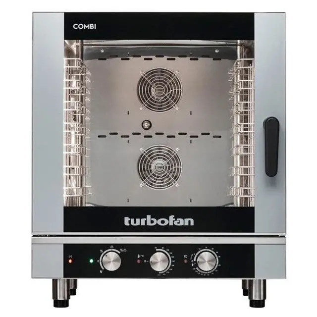 Turbofan Full Size 7 Tray Manual Electric Combi Oven Ec40m7 1