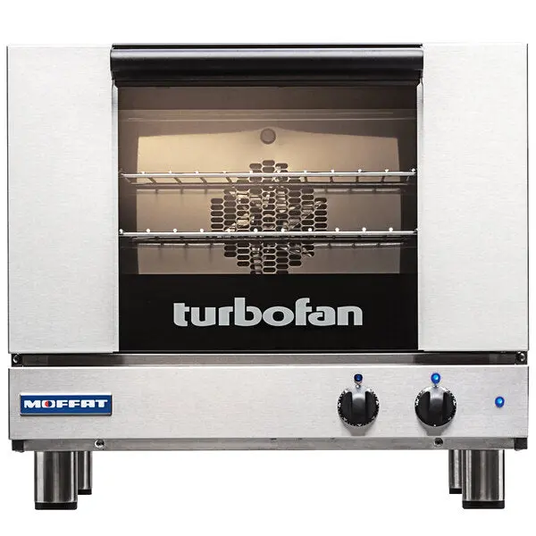 Turbofan Single Deck Half Size Electric Convection Oven With Mechanical Controls ﻿E22m3 1