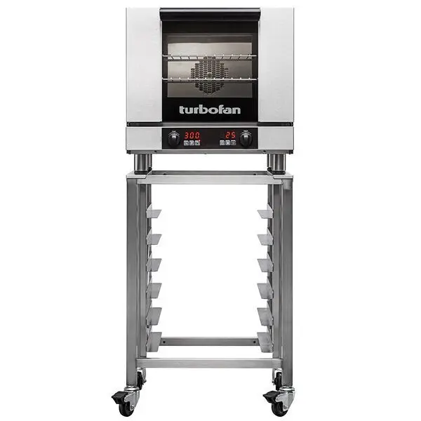 Turbofan Single Deck Half Size Electric Digital Convection Oven With Steam Injection E23d3 1
