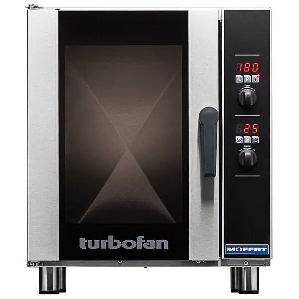 Turbofan Single Deck Half Size Electric Digital Convection Oven With Steam Injection E33d5 1