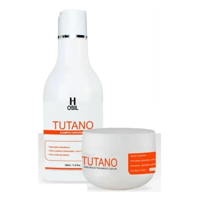 Tutano Home Care Maintenance Hair Moisturizing Treatment Kit 2X300 - Heart Osil 1