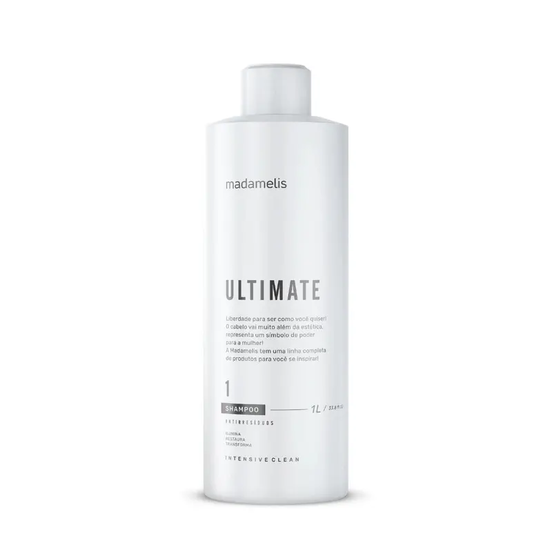 Ultimate Anti Residues Hair Cleansing Moisturizing Shampoo 1L Madamelis 1