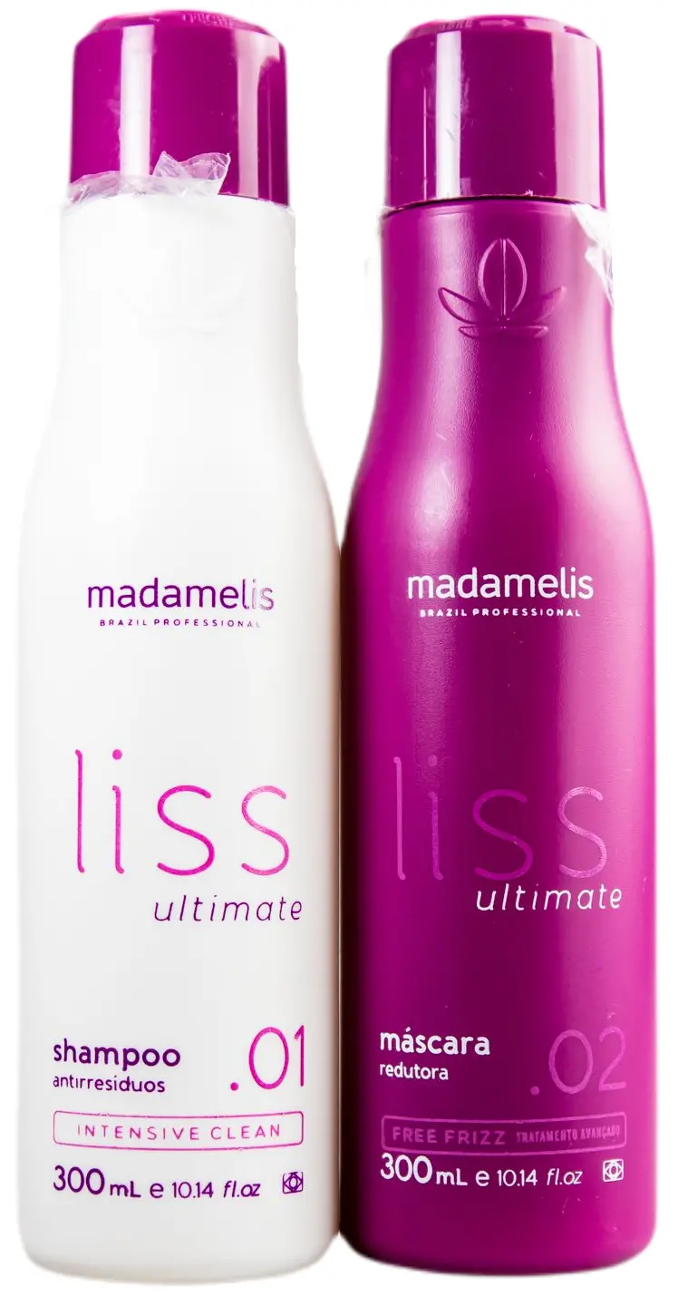 Ultimate Liss Progressive Brush Free Frizz Hair Treatment 2X300ml - Madamelis 1