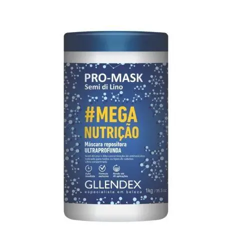 Ultra Deep Semi Di Lino Mega Nourishing Nutrition Pro Hair Mask 1Kg - Gllendex 1