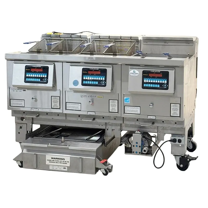 Ultrafryer Systems Ultragold™ Fryer With Ultraclear™ Plus Filtration Natural Gas B-P20-18-3-Ucp 1