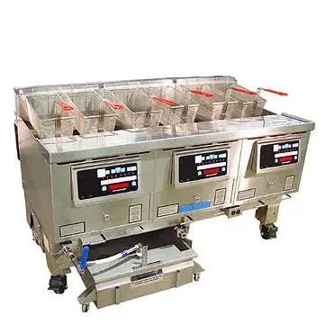 Ultrafryer Ultragold™ Multiple Battery Gas Fryer W/ (3) 110-Lb Frypots, B-P30-18-3-Ucp 1