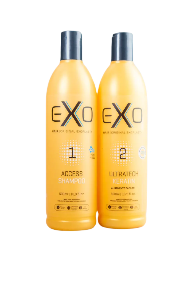 Ultratech Keratin Brazilian Exoplasty 2X500ml - Exo Hair Professional 1