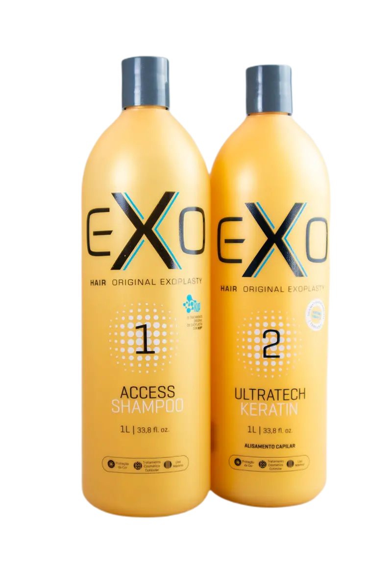 Ultratech Keratin Brazilian Exoplasty Kit 2 X 1Lt - Exo Hair Professional 1