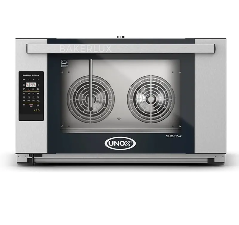 Unox Full Size Countertop Digital Electric Convection Oven With Humidity Xaft-04Fs-Eldv 1
