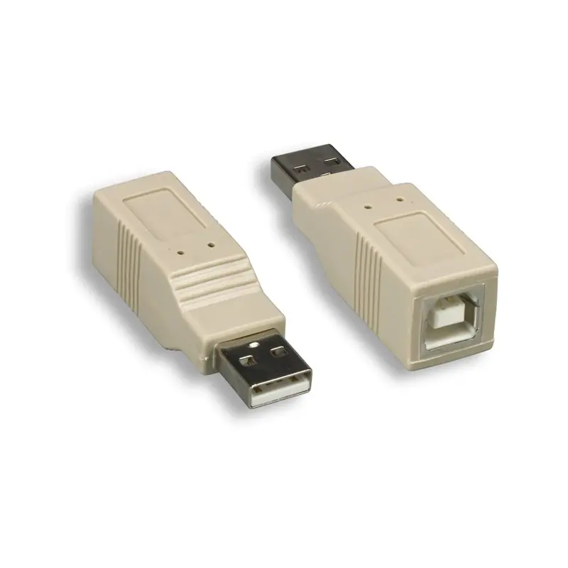 Usb 2.0 A-M/B-F Gender Changer Beige 1
