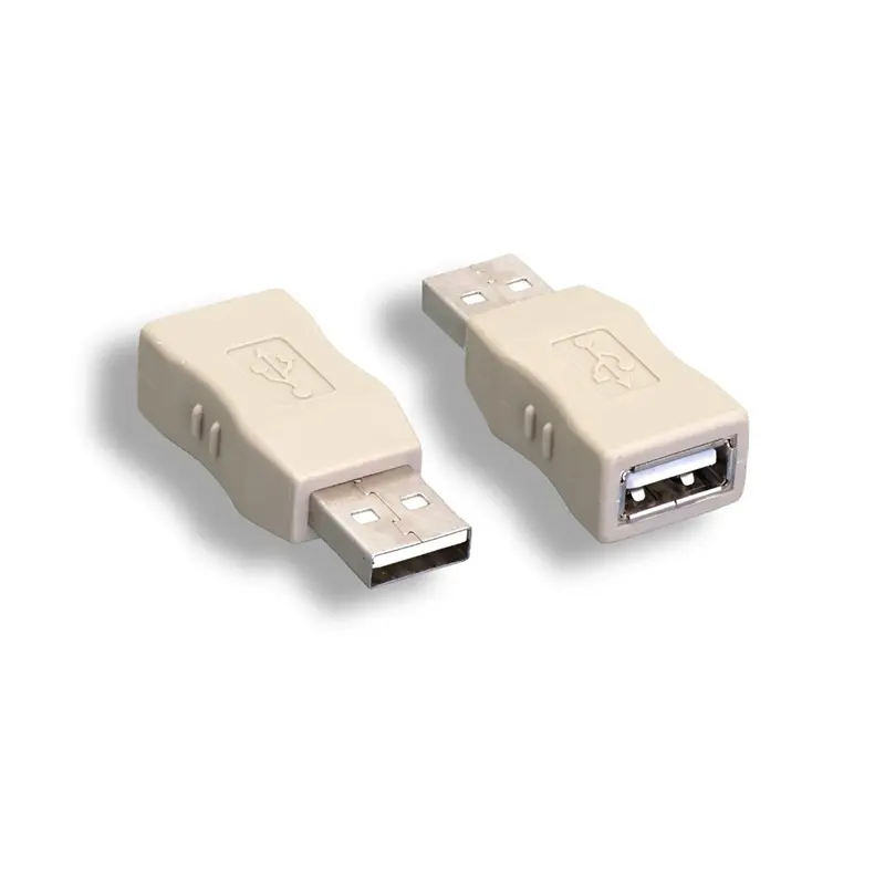 Usb 2.0 Type A-M To A-F Gender Changer Beige 1
