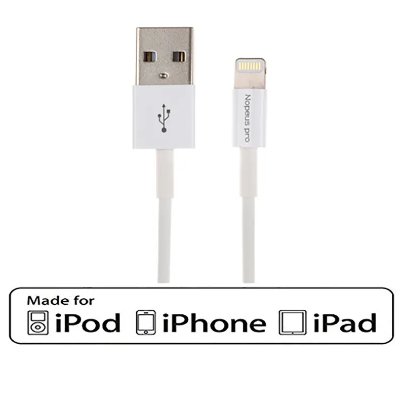 Usb Charge/Sync Lightning Cable White With Mfi Certified 1