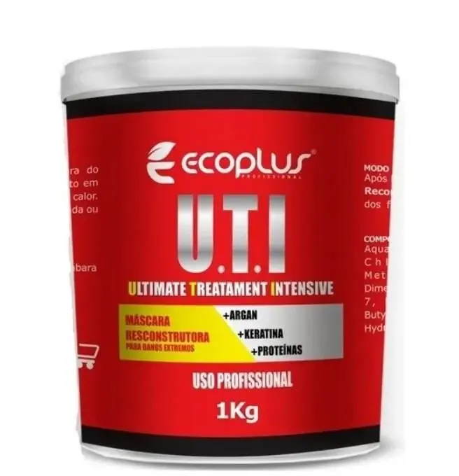Uti Ultimate Treatment Intensive D-Panthenol Collagen Hair Mask 1Kg - Ecoplus 1