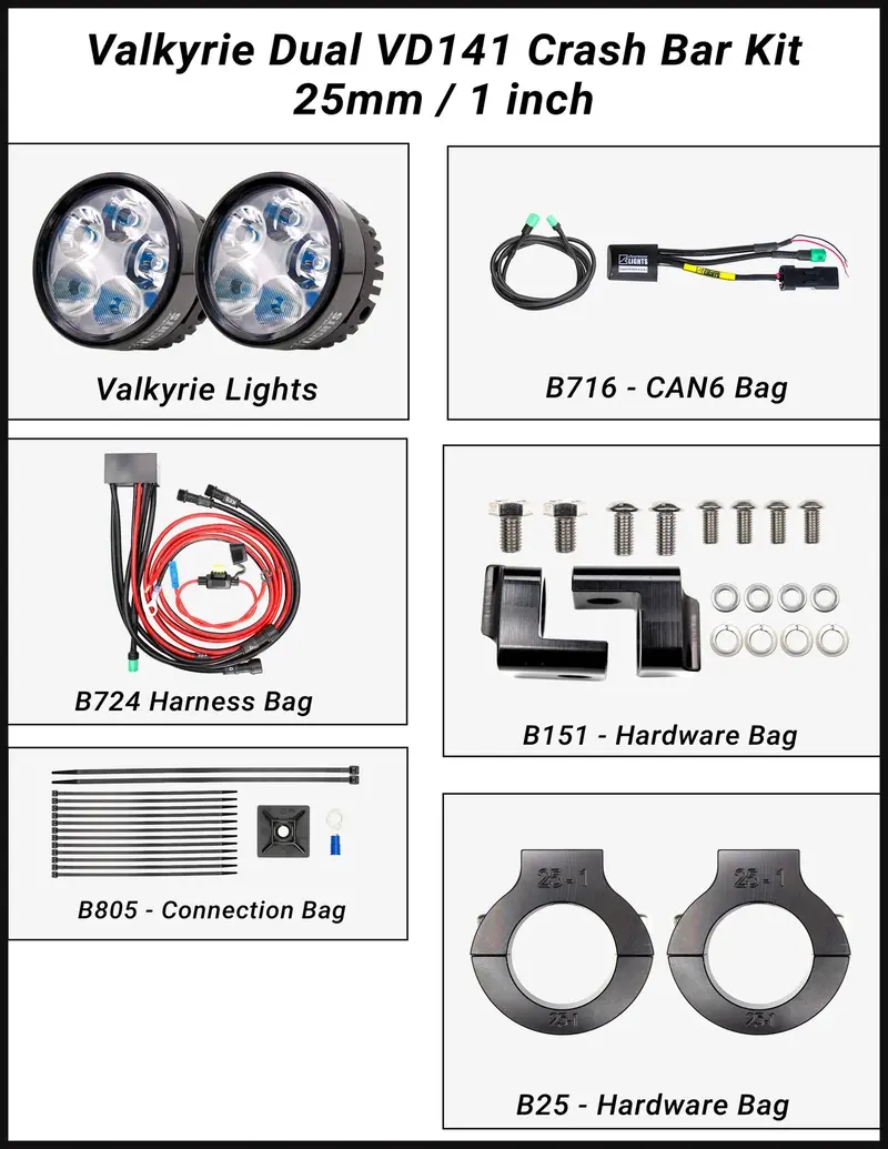 Valkyrie Led Auxiliary Light-Clearwater 1