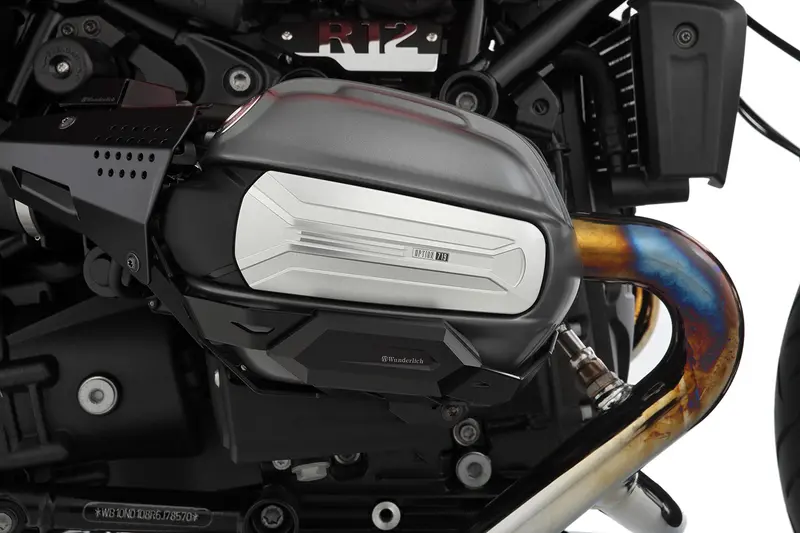 Valve Cover And Cylinder Protectors Black  -Wunderlich 1