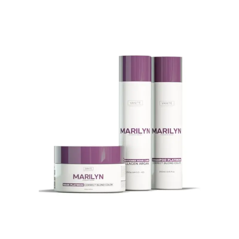 Vanité Marilyn Home Care Blond Hair Color Maintenance Treatment Kit 1