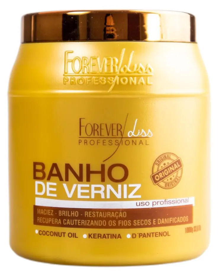 Varnish Bath Hair Mask 1Kg - Forever Liss 1