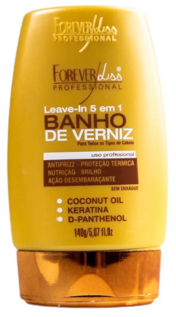 Varnish Bath Home Care Thermic Protection 5 In 1 Leave In 140G - Forever Liss 1