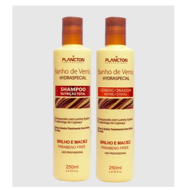 Varnish Bath Revitalizing Restore Treatment Kit 2X250ml - Plancton Professional 1