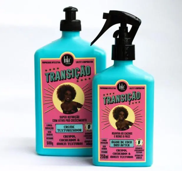 Vegan Daily Transition Curly Frizzy Hair Treatment Kit 2 Prod. - Lola Cosmetics 1