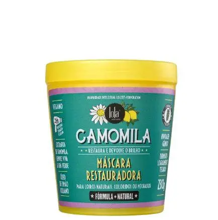 Vegan Natural Formula Chamomile Restorative Shine Mask 230G - Lola Cosmetics 1