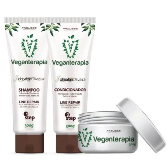 Vegan Therapy Johnatan Olieveira Maintenance Repair Home Care 3X300 - Prolisse 1