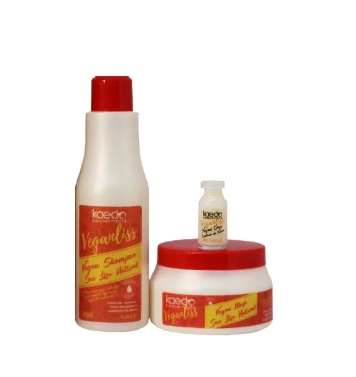 Veganliss Volume Control Maintenance Home Care Treatment Kit 3 Itens - Kaedo 1