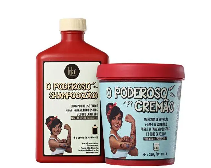 Vegetal Extracts "Poderoso" Powerful Hair Treatment Kit 2 Prod. - Lola Cosmetics 1