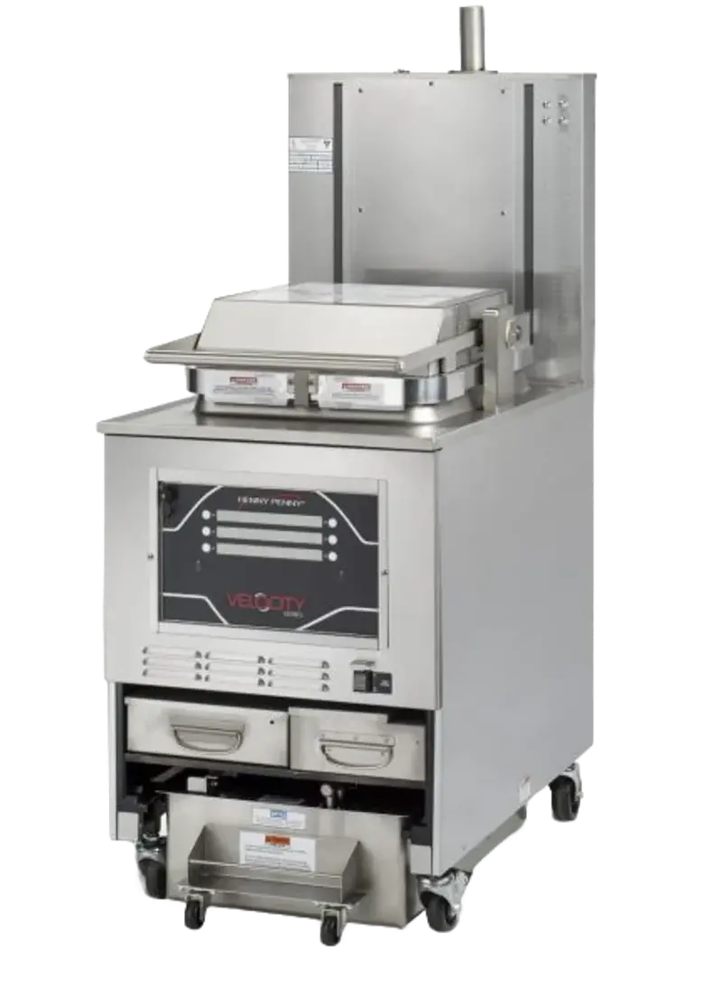 Velocity Series 8-Head Pressure Fryer Pxe-100 1