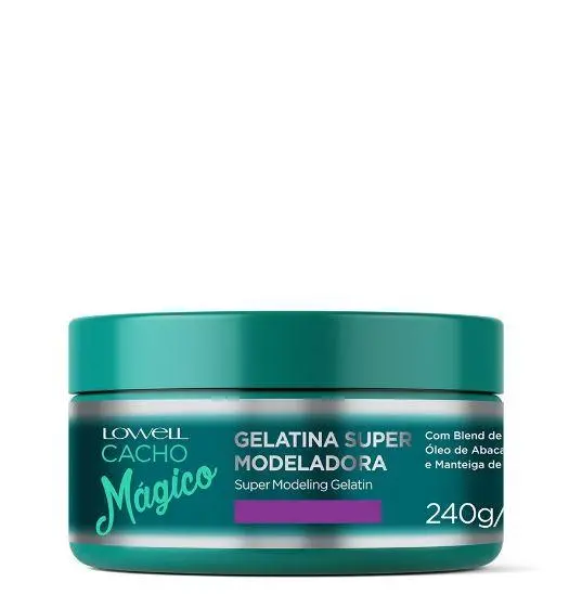Vetegable Blend Magic Curls Super Modeling Shaper Styling Gelatin 240G - Lowell 1