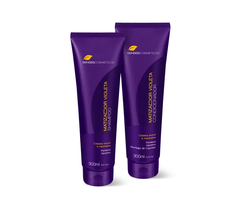 Violet Blond Hair Color Maintenance Protection Treatment Kit 2X300ml - Senses 1