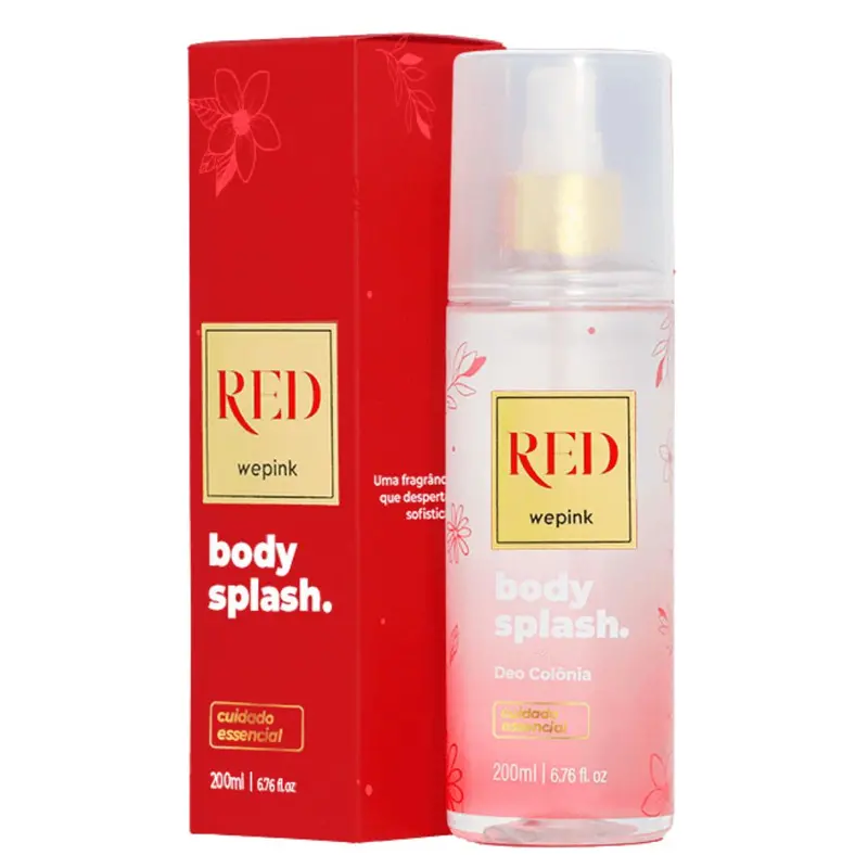 Virginia Fonseca Red Body Splash Deodorant Cologne Fragance 200Ml We Pink Perfume 1