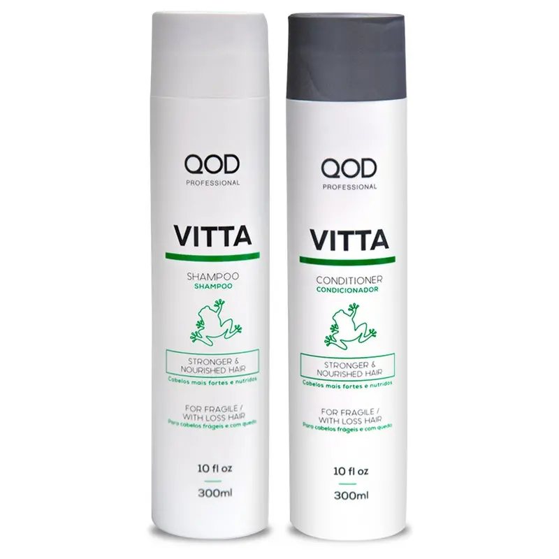 Vitta Anti Loss Prevent Restore Shine Dry Hair Treatment Kit 2X300ml - Qod 1