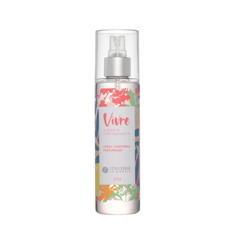 Vivre Alegria Contagiante Body Perfumed Spray Fragance 200Ml L'occitane 1