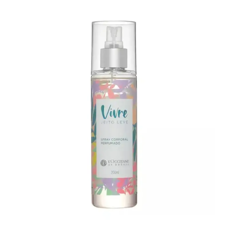 Vivre Jeito Leve Body Splash Body Fragance Deo Cologne 200Ml Loccitane 1