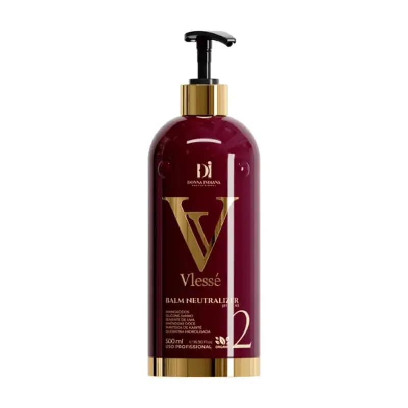 Vlessé Neutralizer Balm Repair Post-Chemical Hair Shielding 500Ml Donna Indiana 1