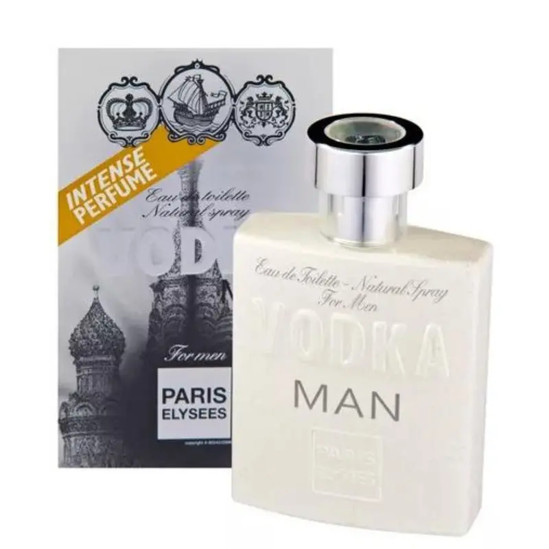 Vodka Man Eau De Parfum Woody Fragance Perfume 100Ml Paris Elysees 1