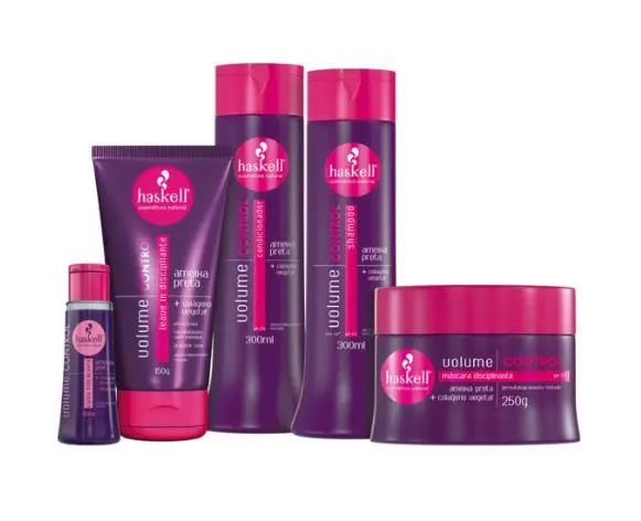 Volume Control Black Plum Vegetable Collagen Treatment Kit 5 Products - Haskell 1