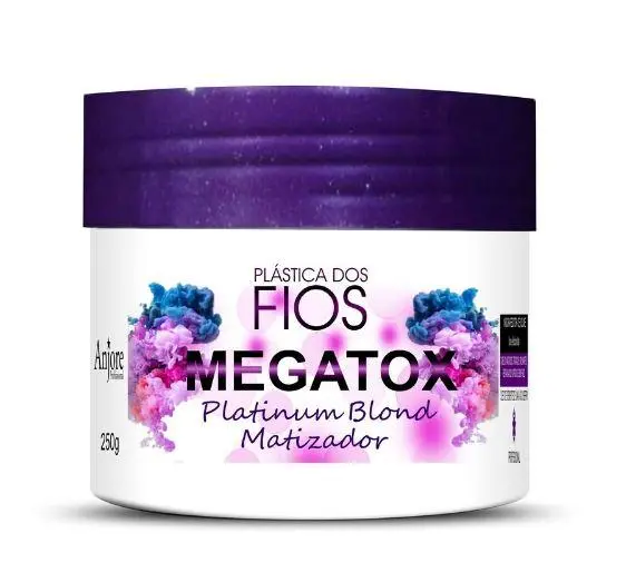 Volume Reduction Deep Hair Mask  Toning Violet Megatox Plastic Wires Mask 250G - Anjore 1