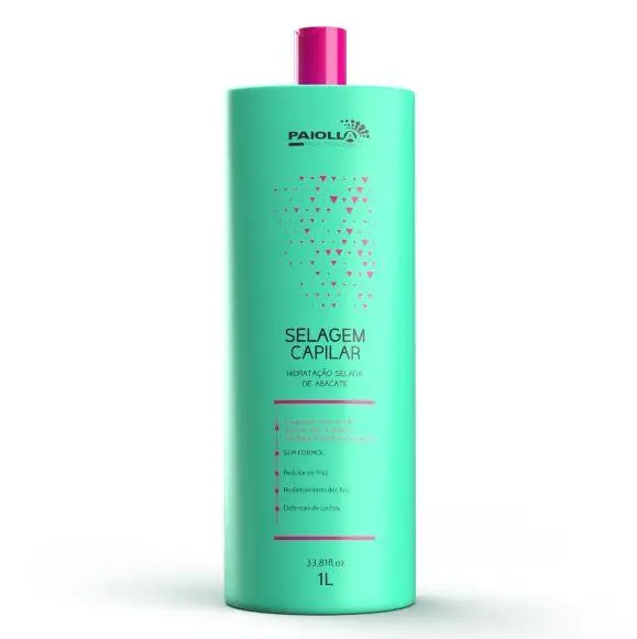 Volume Reductor Realignment Avocado Hydration Capillary Sealing 1L - Paiolla 1