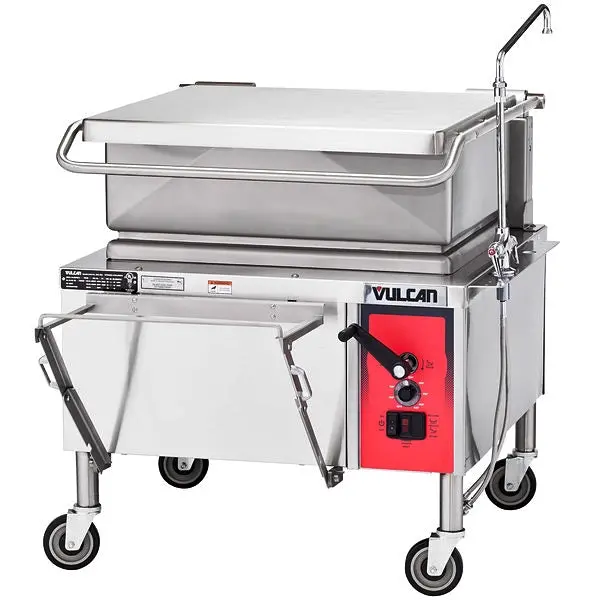 Vulcan Electric Manual Tilt Braising Pan / Tilt Skillet 30 Gallon, Ve30 1