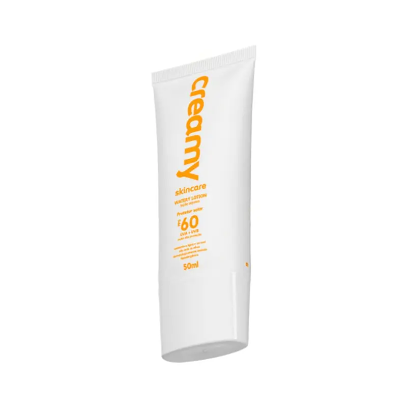 Watery Lotion Sunscreen Oil Free Protection Skin Care Daily Fps 60 50Ml Creamy 1
