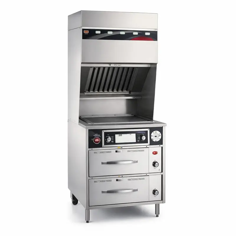 Wells 30" Ventless Electric Griddle With Self-Contained Hood Used For02397 1