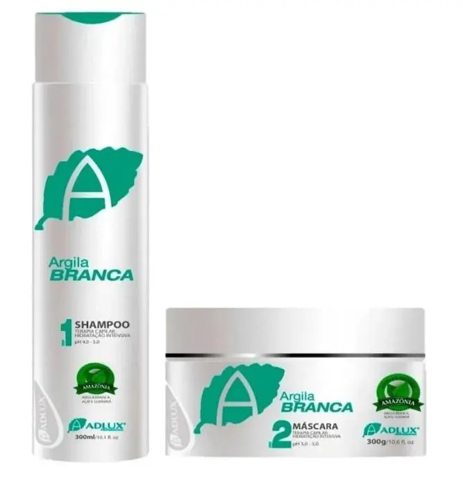 White Clay Amazon Therapy Regeneration Hydration Maintenance Kit 2X300 - Adlux 1