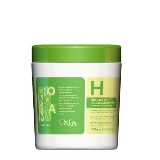 Wire Moisturizing Capillary Schedule Supreme Hydration Hair Mask 500G - Portier 1