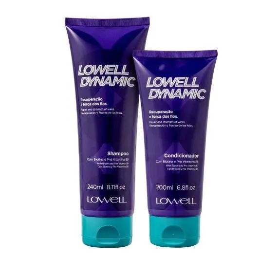 Wire Recovery And Strength Dynamic Biotin Vitamin B5 Kit 2 Products - Lowell 1